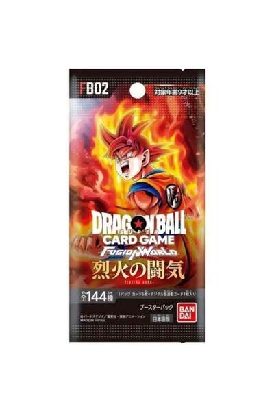 Generic Dragon Ball Super TCG: Fusion World Blazing Aura (Random 1 Single pac...