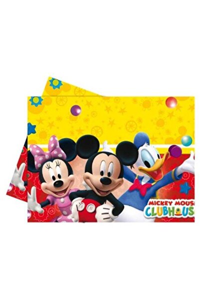 Generic Ciao Playful Mickey Plastic Tablecloth 120x180 cm – Colorful Mickey M...
