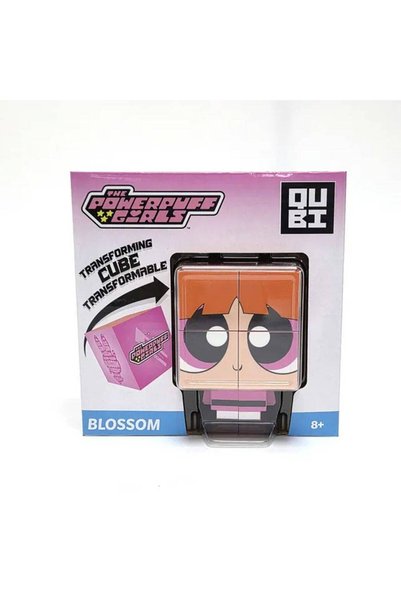 Generic Qubi The Powerpuff Girls Blossom Transforming Cube Figure (14 cm)