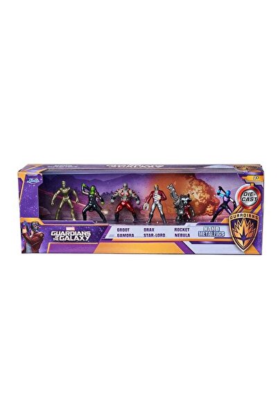 Generic Jada Toys Guardians of The Galaxy Figures (Pack of 6) - Set of 6 Marv...