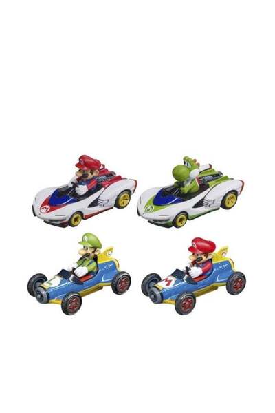 Generic Pull & Speed Super Mario Kart Special Car I 1:43 Scale I Assorted Sty...