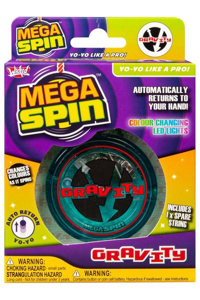Generic Wicked Mega Spin Gravity, Assorted 1 Piece (Color May Vary) | Yo-yo w...