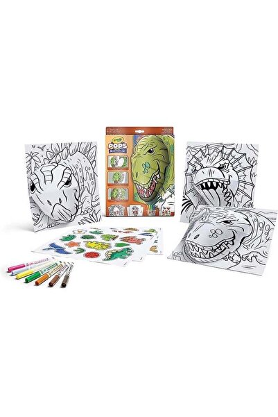 Generic Pops 3D Coloring Kit Dinos | Innovative 3D Artwork Creation Choose, C...