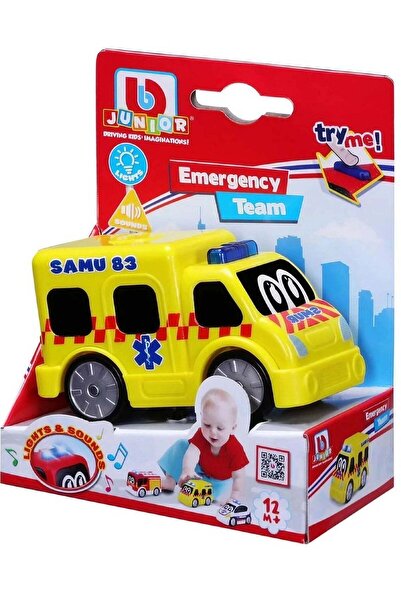 Generic Bburago Junior Emergency Team Miniature Toy Car (Assorted)