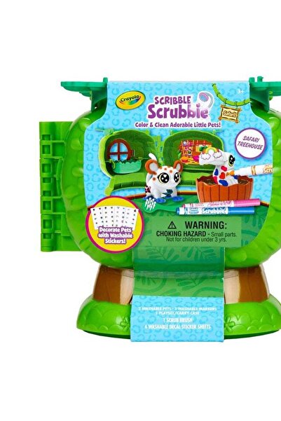 Generic Scribble Scrubbie Pets Safari Treehouse, Toy Storage Case, Gift for B...