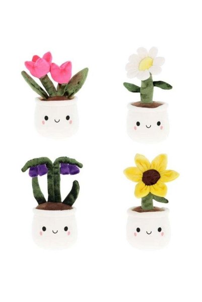 Generic Keel Toys Bobballs Flower Soft Toy 12cm, Assorted 1 Piece (Style & Co...