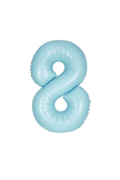 Generic 34" Matte Blue 8 Foil Balloon