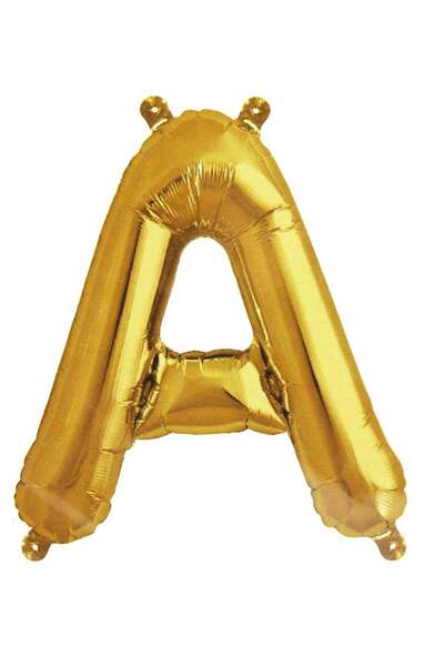 Generic Foil Letter Balloons 40 Inch Golden Color Perfect for Birthdays, Wedd...
