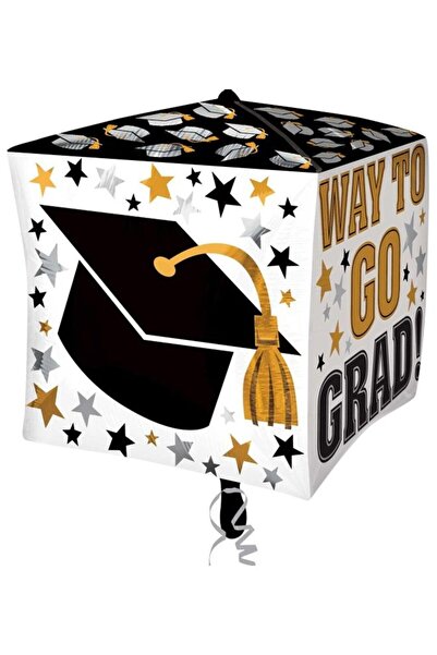 Generic Way To Go Graduation! Themed Foil Balloon Decorations Party Supplies