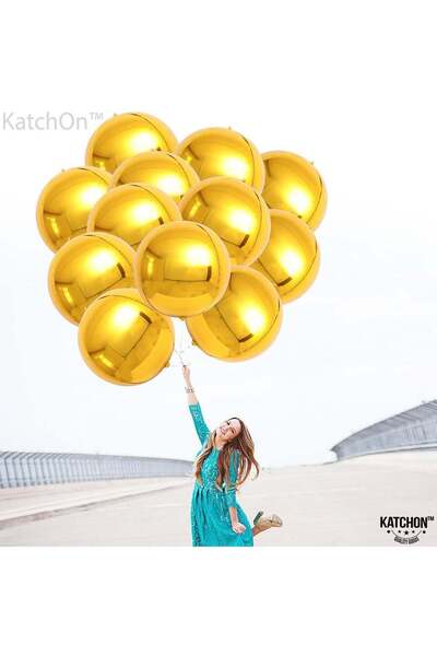 Generic Gold and Silver Happy Birthday Banner - 10 Feet, Pre-Assembled | Birt...