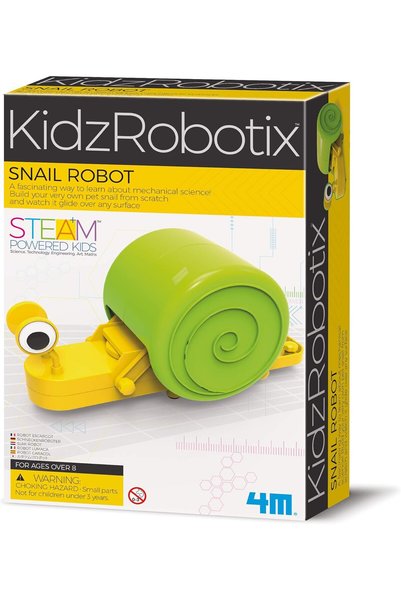 Generic 4M KidzRobotix Snail Robot – DIY Educational STEM Science Kit for Kid...