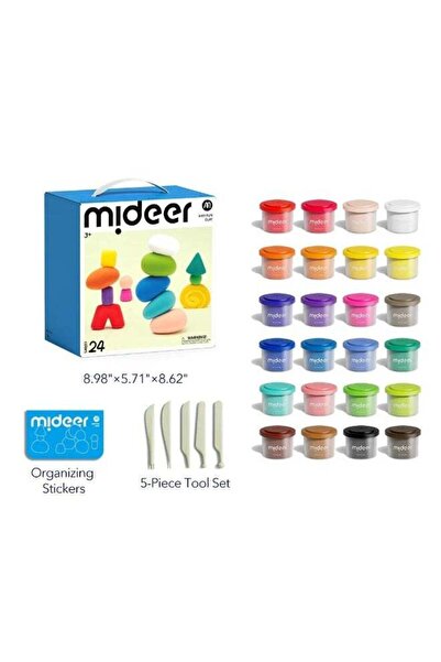 Generic Airy Fun Clay 24 Colors Set – Soft Lightweight Modeling Clay for Kids...