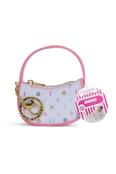 Generic FAO Schwarz Noho Mini Shoulder Bag Charm Keychain (8.6 x 10.4 cm, Whi...