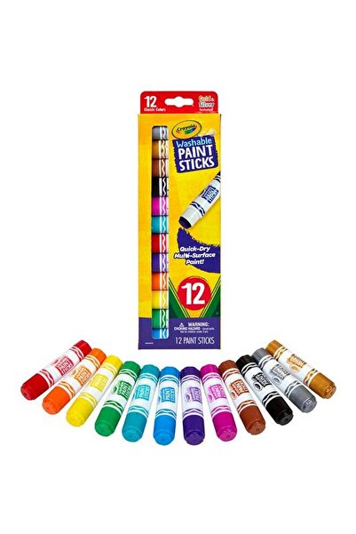 Generic Washable Paint Sticks 12-Pieces