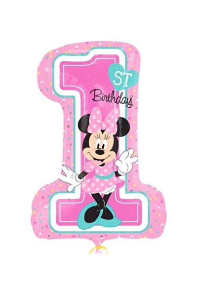 Generic 1st Birthday Minnie Mouse Balloon P38 Birthday Decorations Party Supp...