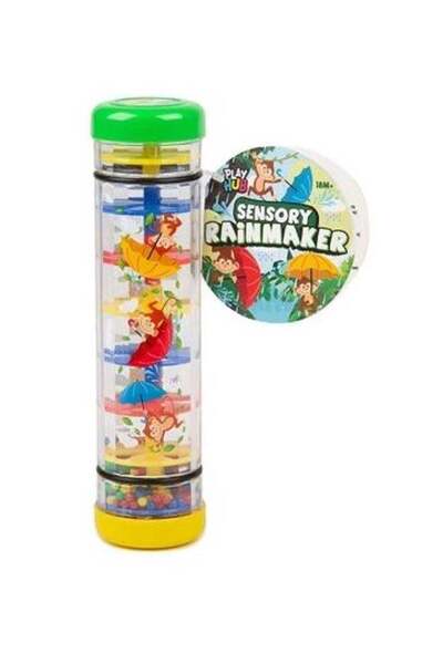 Generic Sensory Rainmaker Toy – Baby & Toddler Sound Shaker, Colorful Early L...