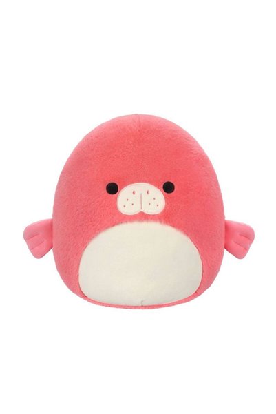 Generic Squishmallows Fuzz-A-Mallows Morlai the Coral Manatee Medium Plush To...