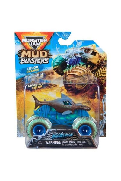 Generic Monster Jam Mud Blasters Megalodon Truck Die-cast Vehicle (1:64, 8 cm)