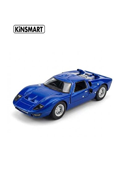 Generic Kinsmart 1:32 1966 Ford GT40 MKII Die-Cast Model Car (Blue) – Pull Ba...