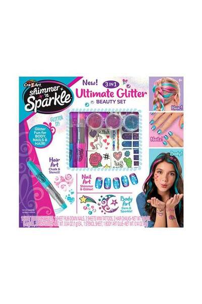 Generic Ultimate Glitter Beauty Set 35.56 x 6.4 x 30.5cm