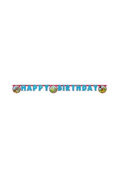 Generic Ciao Disney Mickey Mouse Rock The House Happy Birthday Paper Garland ...