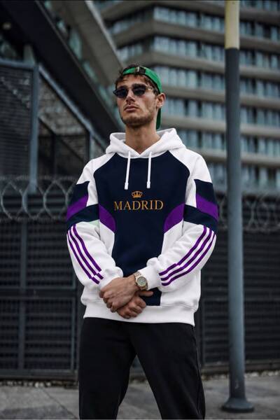 CAWİS Premium Color-Blocked Sweatshirt Oversized Unisex