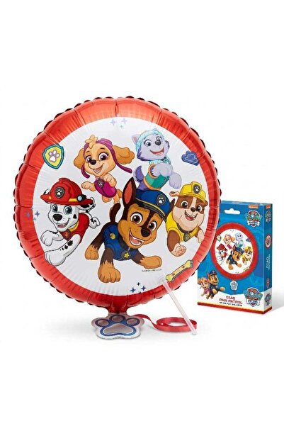 Generic Ciao Paw Patrol Round Mylar Balloon – 46 cm Foil Balloon with Straw, ...