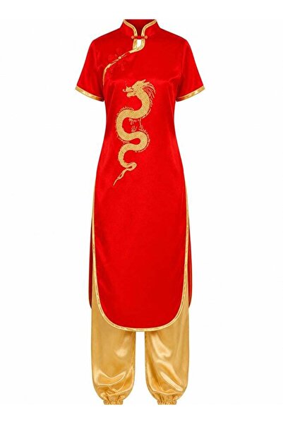 Generic Kids Chinese Traditional Costume Set – Dragon Theme Fancy Dress Outfi...