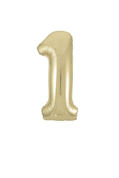 Generic 34" Gold Foil Number 1 Balloon