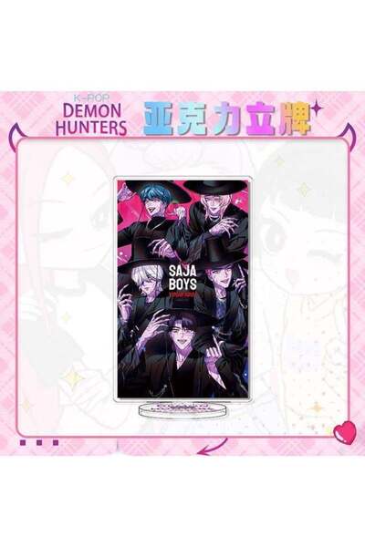 Generic SAJA BOYS Poster Edition Acrylic Monument 16 cm Dark Idol Standee, Ma...