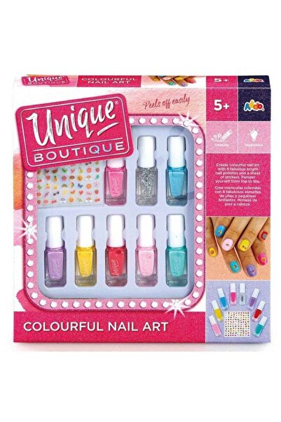 Generic Unique Boutique Colourful Nail Art Set
