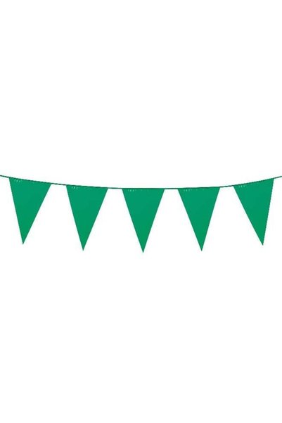Generic Ciao Green Triangle Flag Banner – 10 Meter Party Bunting with Large 4...