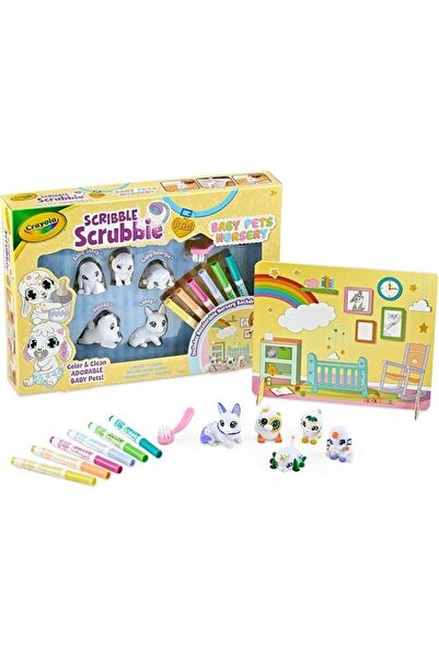 Generic Scribble Scrubbie Baby Pets Nursery, Baby Animal Toys for Toddlers & ...