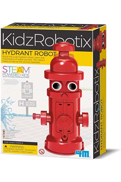 Generic KidzRobotix Hydrant Robot - Build and Learn Water Pump Mechanics for ...