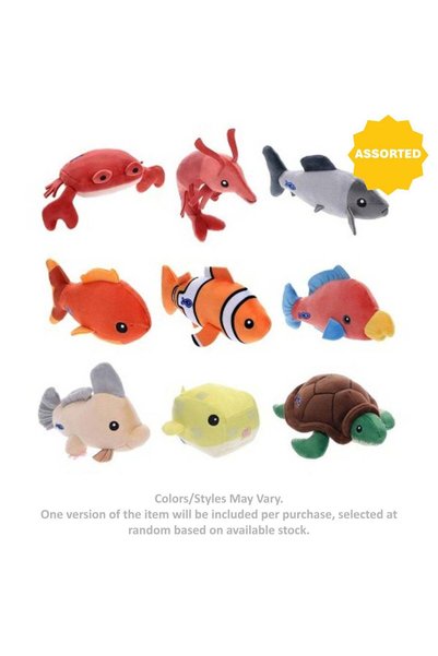 Generic Fisch Mystery Collectible Sea Creature Plush Toy (10.16 cm, Assorted)