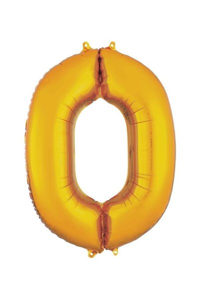 Generic Number 0 Shape Foil Balloon Decorations Party Supplies