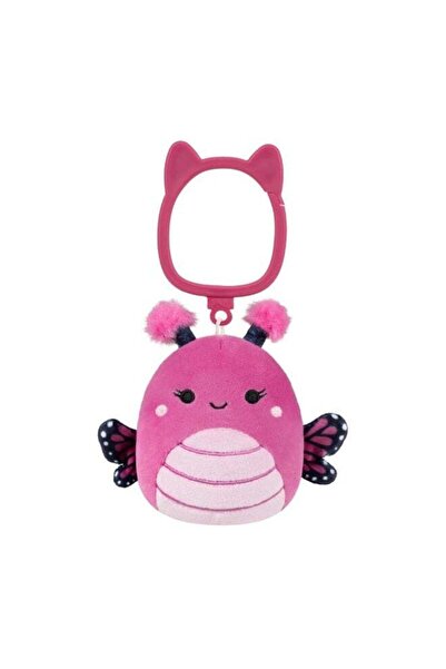 Generic Clip-On Marcelina the Raspberry Pink Monarch Butterfly