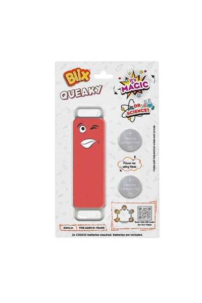 Generic Blix Queaky Flirty Fidget Toy (Red)