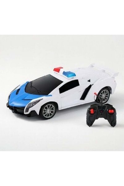 Generic Remote Control Police Car with Flashing Lights & Realistic Sirens