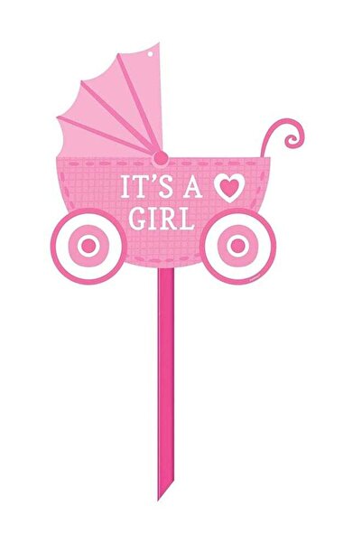 Generic Baby Girl Yard Sign, Baby Shower Party Decorations