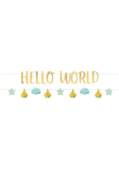 Generic Oh Baby! Boy Letter Banner Kit 2pcs, Baby Shower Decorations