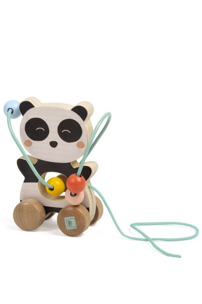 Generic Mini Looping Push & Pull Wooden Toy | Educational Toddler Toys| For L...