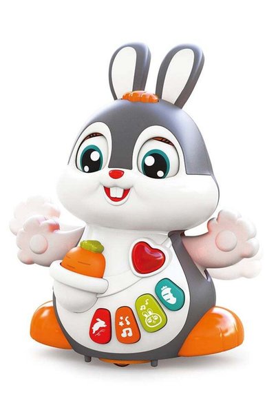 Generic Hola Dancing Bunny - Interactive Toy with Music, Dancing, Flapping Ea...