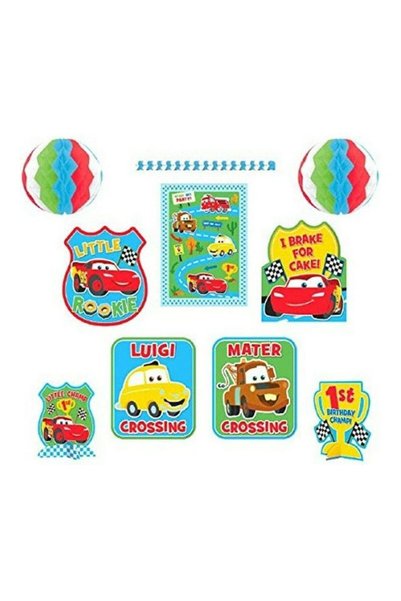 Generic Disney Cars 1St Birthday Decorating Kit