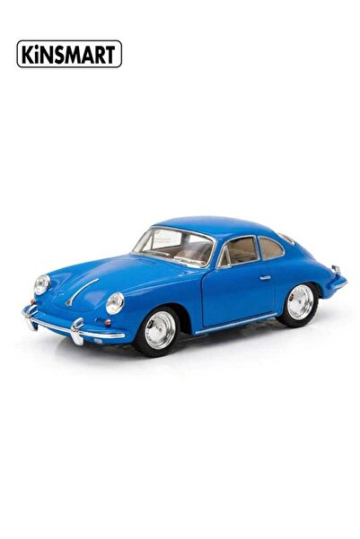 Generic Kinsmart 1:32 Porsche 356 B Carrera 2 Die-Cast Model Car (Blue) – Pul...