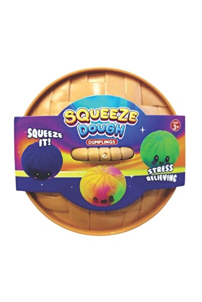 Generic 9Cm Stress Sensory Squeeze Dough Tie-Dye Baozi