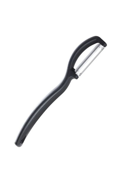 dinckitchen Flat Blade Side Peeler 17.5 cm Black Flat Black Side Peeler