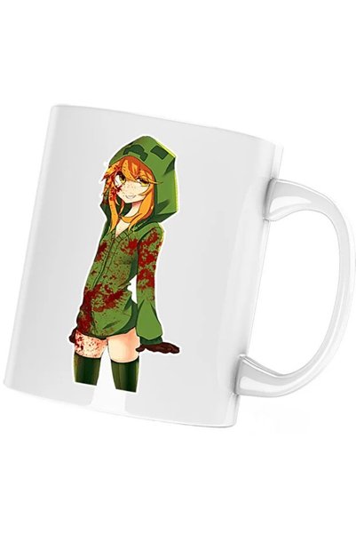 INOVATIX Детска играчка Minecraft Anime Cool Creeper, бяла, 330 мл