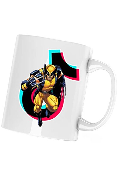 INOVATIX Cana Wolverine Tiktok Badass Bad Boy, alba, 330 ml