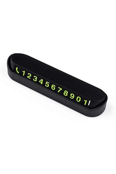 NO BRAND Car Styling Temporary Parking Card Card Plate Telephone Number Car P...